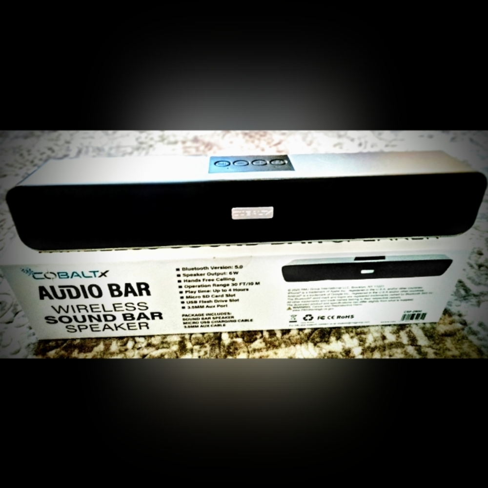 KOBALT AUDIO BAR Wireless Sound Bar Speaker